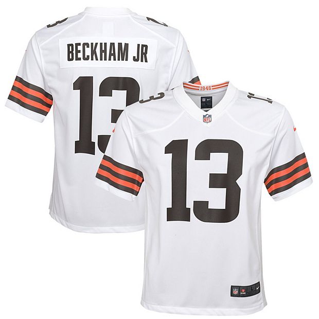 Youth Nike Odell Beckham Jr. White Cleveland Browns Game Jersey