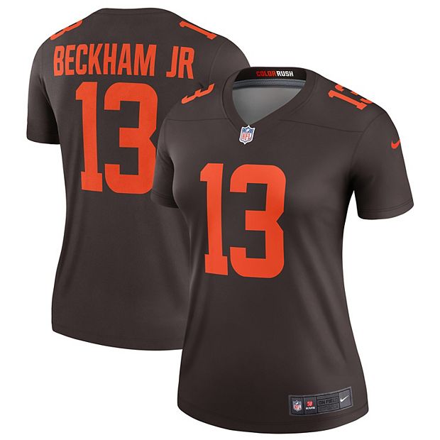 Odell Beckham Jr. Signed Cleveland Browns Color Rush Nike Official Jersey