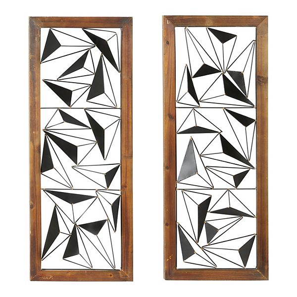 Stella & Eve Contemporary Prism Wall Decor