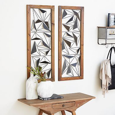 Stella & Eve Contemporary Prism Wall Decor