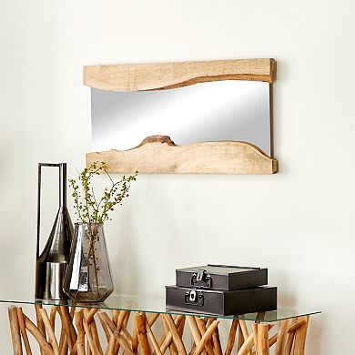 Stella & Eve Faux Live Edge Mirror Wall Decor