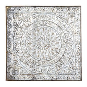 Stella & Eve Rustic Flourish Framed Wall Decor