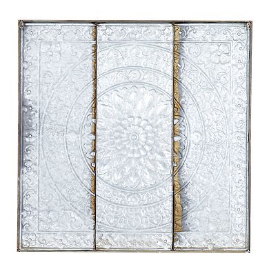 Stella & Eve Rustic Flourish Framed Wall Decor