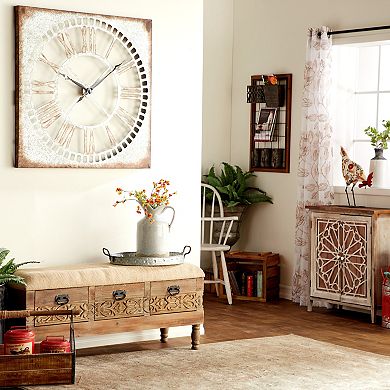 Stella & Eve Farmhouse Wall Clock