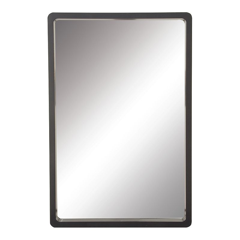64631850 Stella & Eve Rectangular Framed Wall Mirror, Black sku 64631850