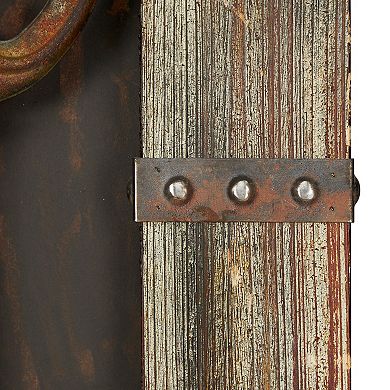 Stella & Eve Rustic Key Wall Decor 2-piece Set