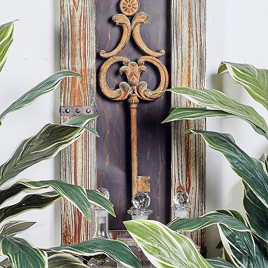 Stella & Eve Rustic Key Wall Decor 2-piece Set