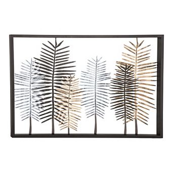 Stella & Eve Modern Leaves Wall Decor