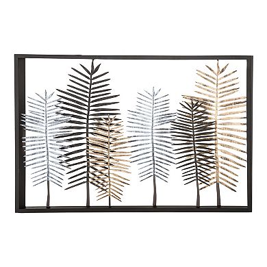Stella & Eve Modern Leaves Wall Decor