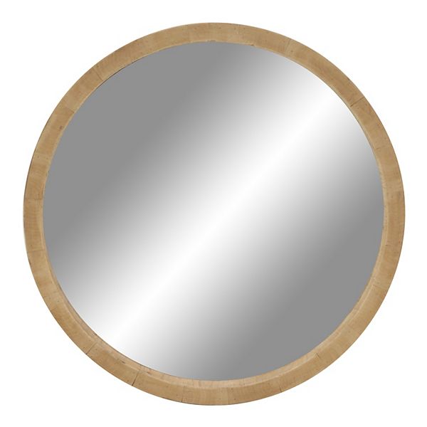 Stella & Eve Rustic Round Wall Mirror