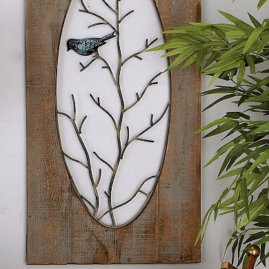 Stella & Eve Rustic Birds Wall Decor 2-piece Set