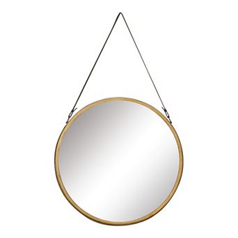 Stella & Eve Modern Hanging Strap Wall Mirror