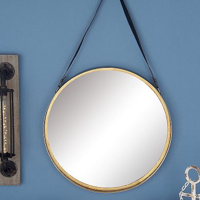 Stella & Eve Modern Hanging Strap Wall Mirror