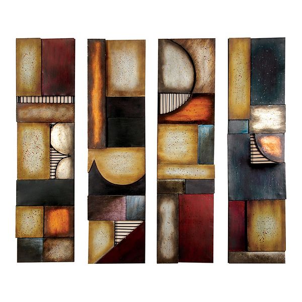 Stella & Eve Abstract Wall Art 4-piece Set