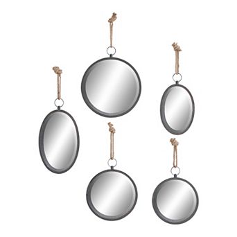 Stella & Eve Floating Mirror Wall Decor 5 pc Set