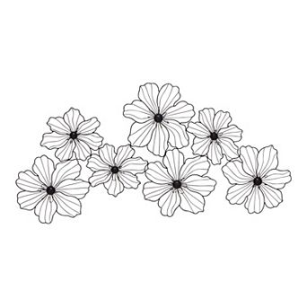 Stella & Eve Floral Wall Decor