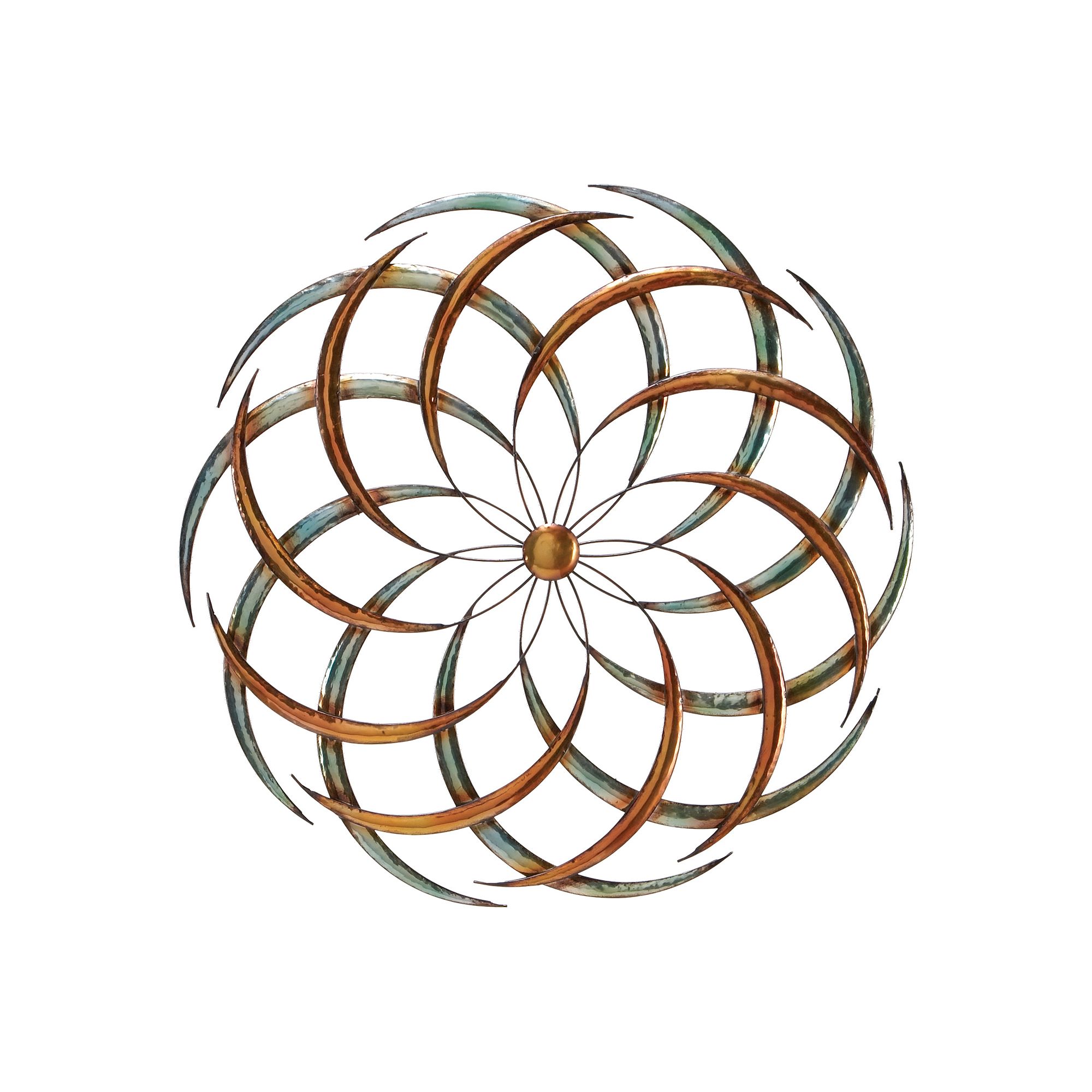 Stella & Eve Molecular Circle Wall Decor, Gray