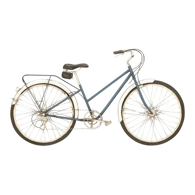 Stella & Eve Eclectic Bicycle Wall Decor, Black, Large