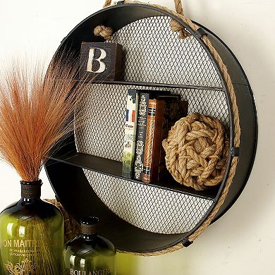 Stella & Eve Round Wall Shelf