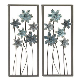 Stella & Eve Floral Wall Decor 2 pc Set