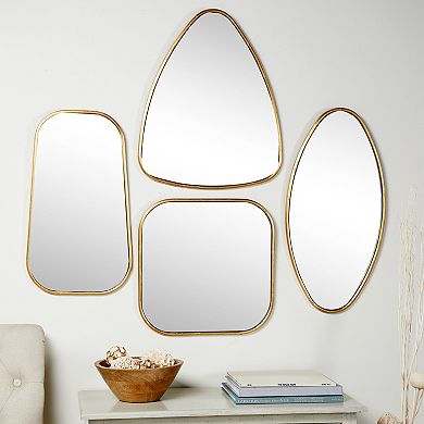 Stella & Eve Unique Shapes Wall Mirror 4-piece Set