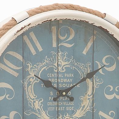 Stella & Eve New York Neighborhood Wall Clock