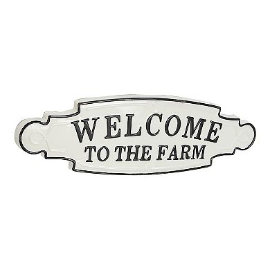 Stella & Eve Welcome To The Farm Wall Decor