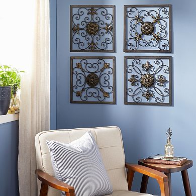 Stella & Eve Scrollwork Medallion Wall Decor 4-piece Set