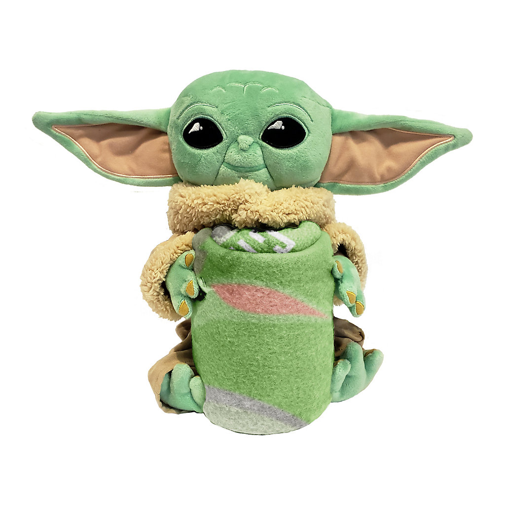 Star Wars Hugger Yoda and Plush Throw