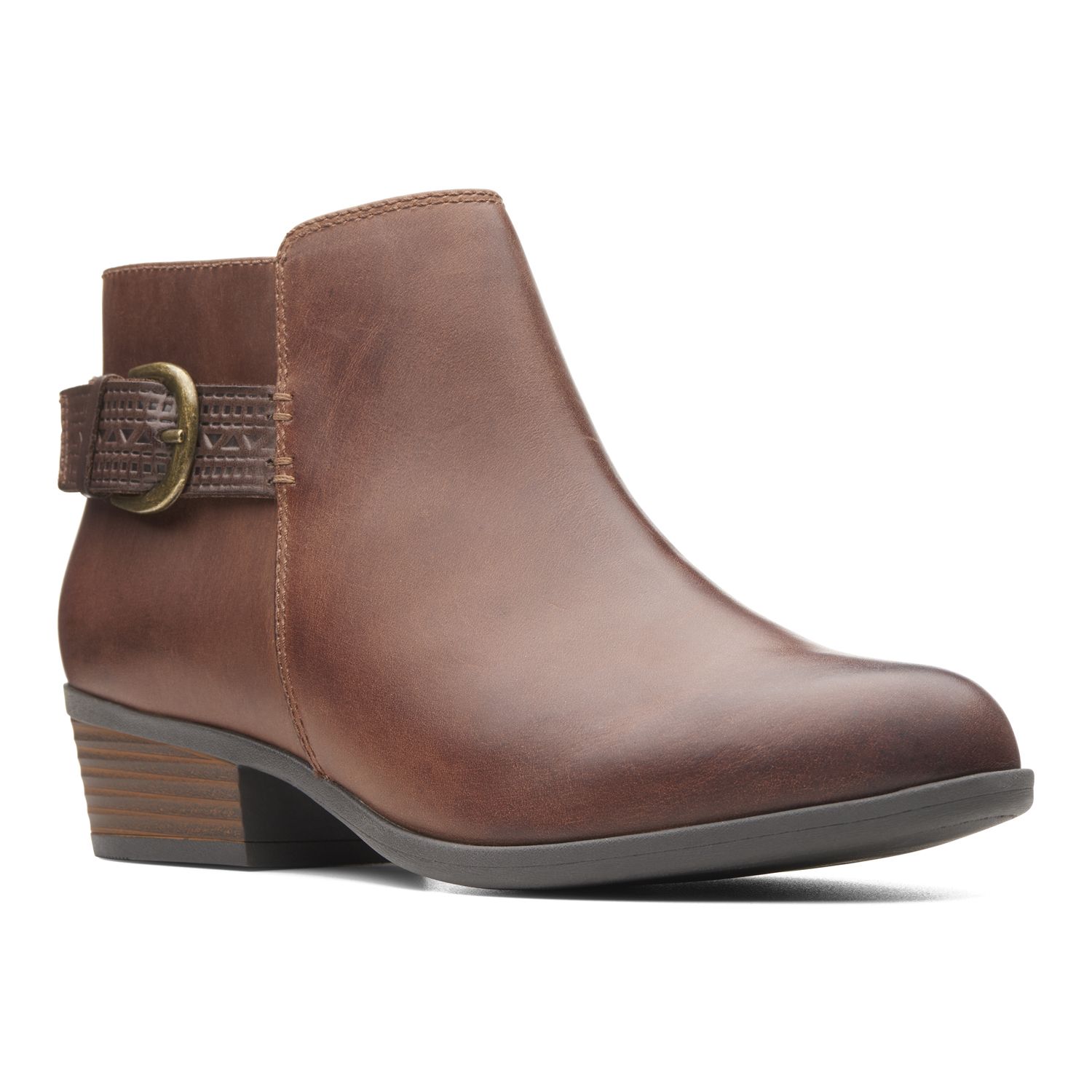 clarks oakland lace brown