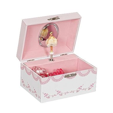 Mele and Co Cary Musical Ballerina Jewelry Box