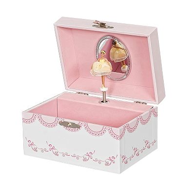 Mele and Co Cary Musical Ballerina Jewelry Box