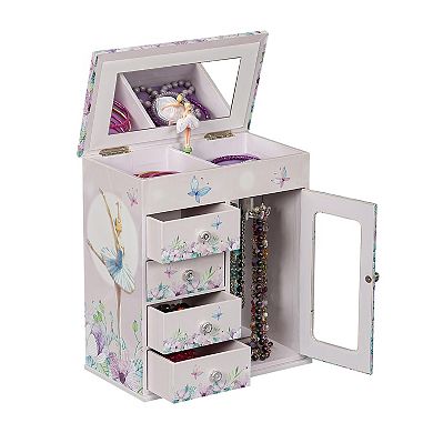 Mele and Co Vera Musical Ballerina Jewelry Box