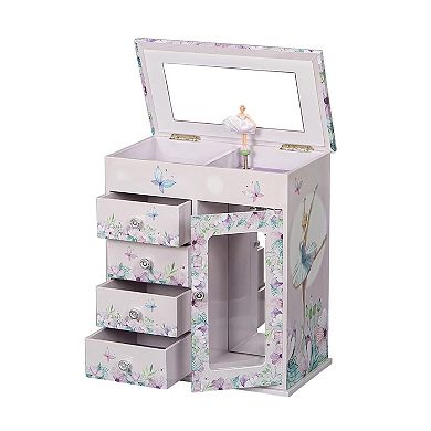 Mele and Co Vera Musical Ballerina Jewelry Box