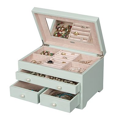 Mele & Co. Renatta Wooden Jewelry Box