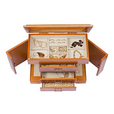 Mele and Co Greta Wooden Jewelry Box