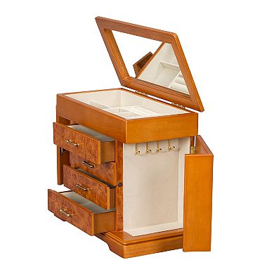 Mele and Co Greta Wooden Jewelry Box