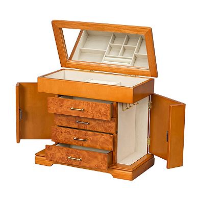 Mele and Co Greta Wooden Jewelry Box
