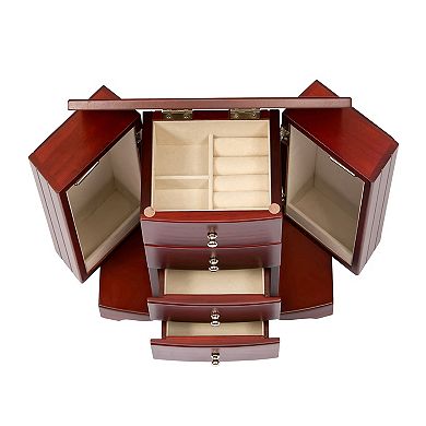 Mele & Co. Elena Wooden Jewelry Box