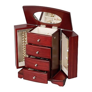 Mele & Co. Elena Wooden Jewelry Box