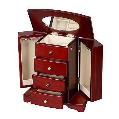 Mele and Co Elena Wooden Jewelry Box