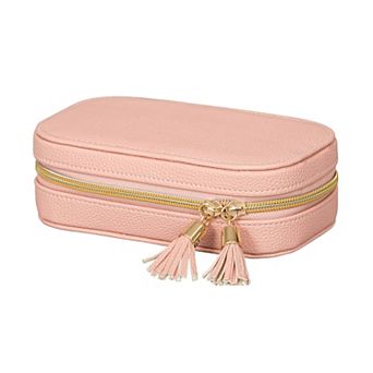 Mele and Co Alma Travel Zip Close Jewelry Case