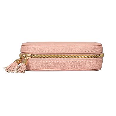 Mele and Co Alma Travel Zip Close Jewelry Case
