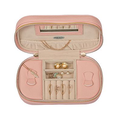 Mele and Co Alma Travel Zip Close Jewelry Case