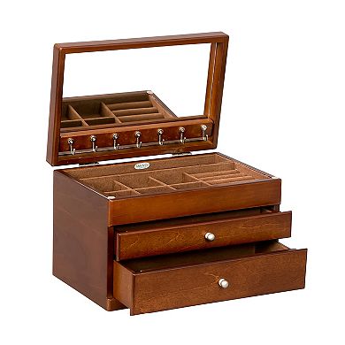 Mele and Co Ethel Wooden Jewelry Box