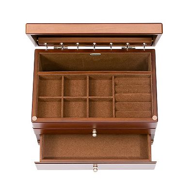 Mele and Co Ethel Wooden Jewelry Box