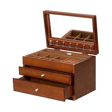 Mele and Co Ethel Wooden Jewelry Box
