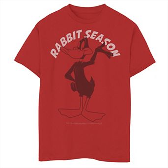 Boys 6-20 Looney Tunes Daffy Duck Rabbit Season Graphic Tee
