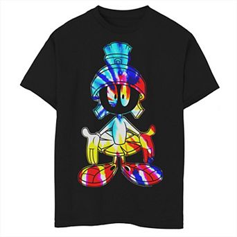 Boys 8-20 Looney Tunes Marvin The Martian Tie Dye Fill Graphic Tee