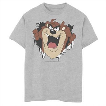 Boys 8-20 Looney Tunes Taz Rip Through Portrait Graphic Tee